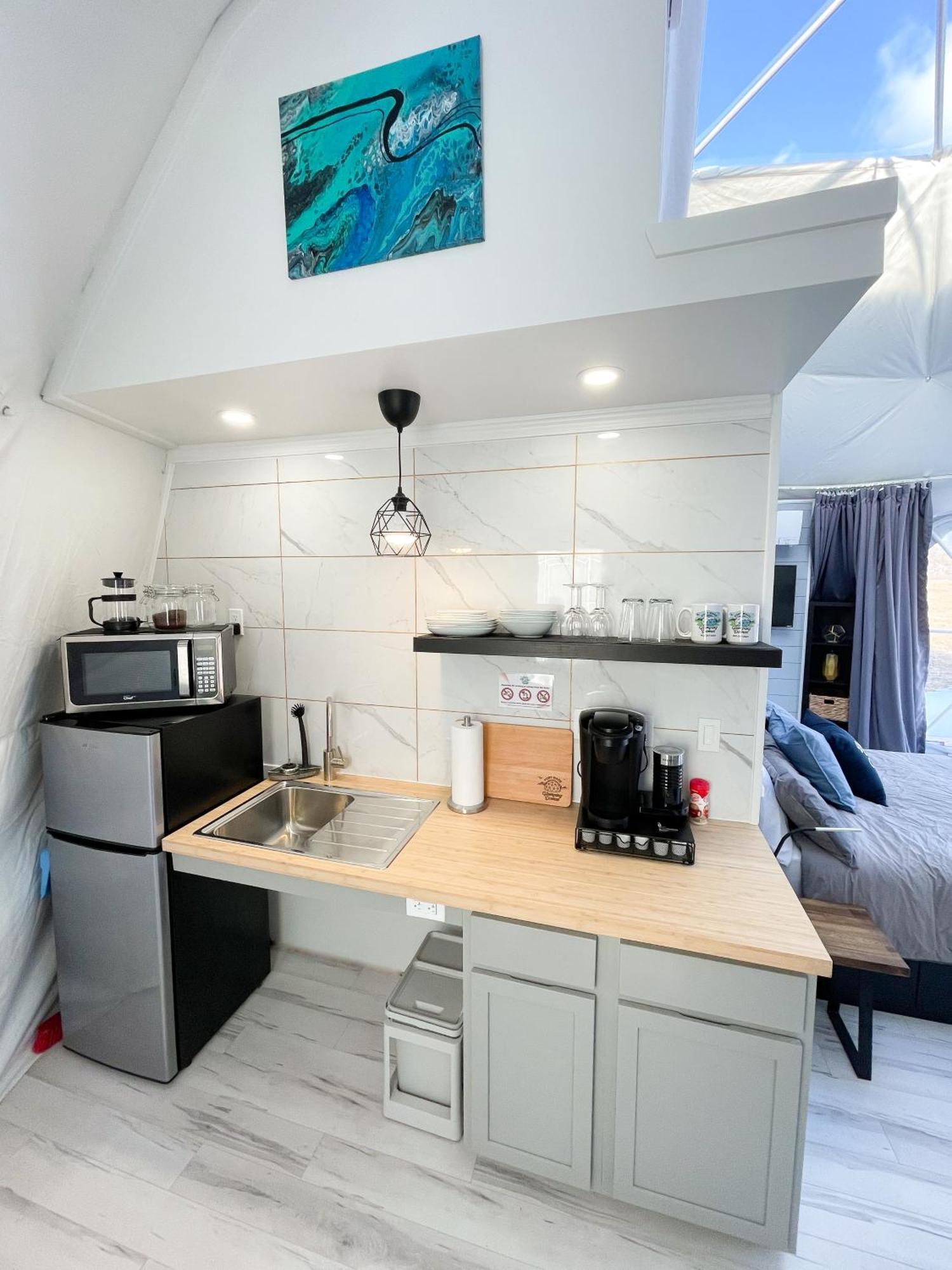 Villa Port Wade Glamping Domes Victoria Beach Exterior foto